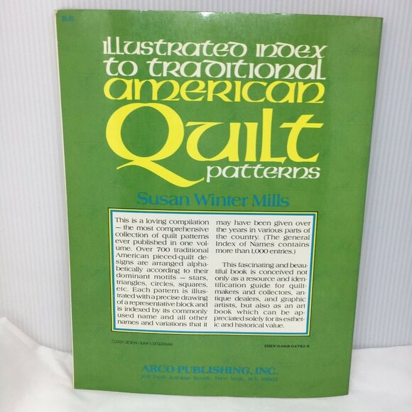 Illustrated Index To Traditional American Quilt Patterns By Susan Winter Mills - Picture 2 of 6